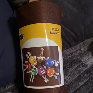 M&M'S Colorful Character Fleece Blanket